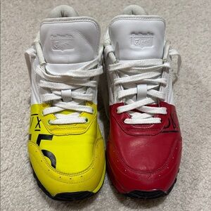 Onitsuka Tiger by Asics Men's Two-Tone Yellow & Red Leather Sneakers